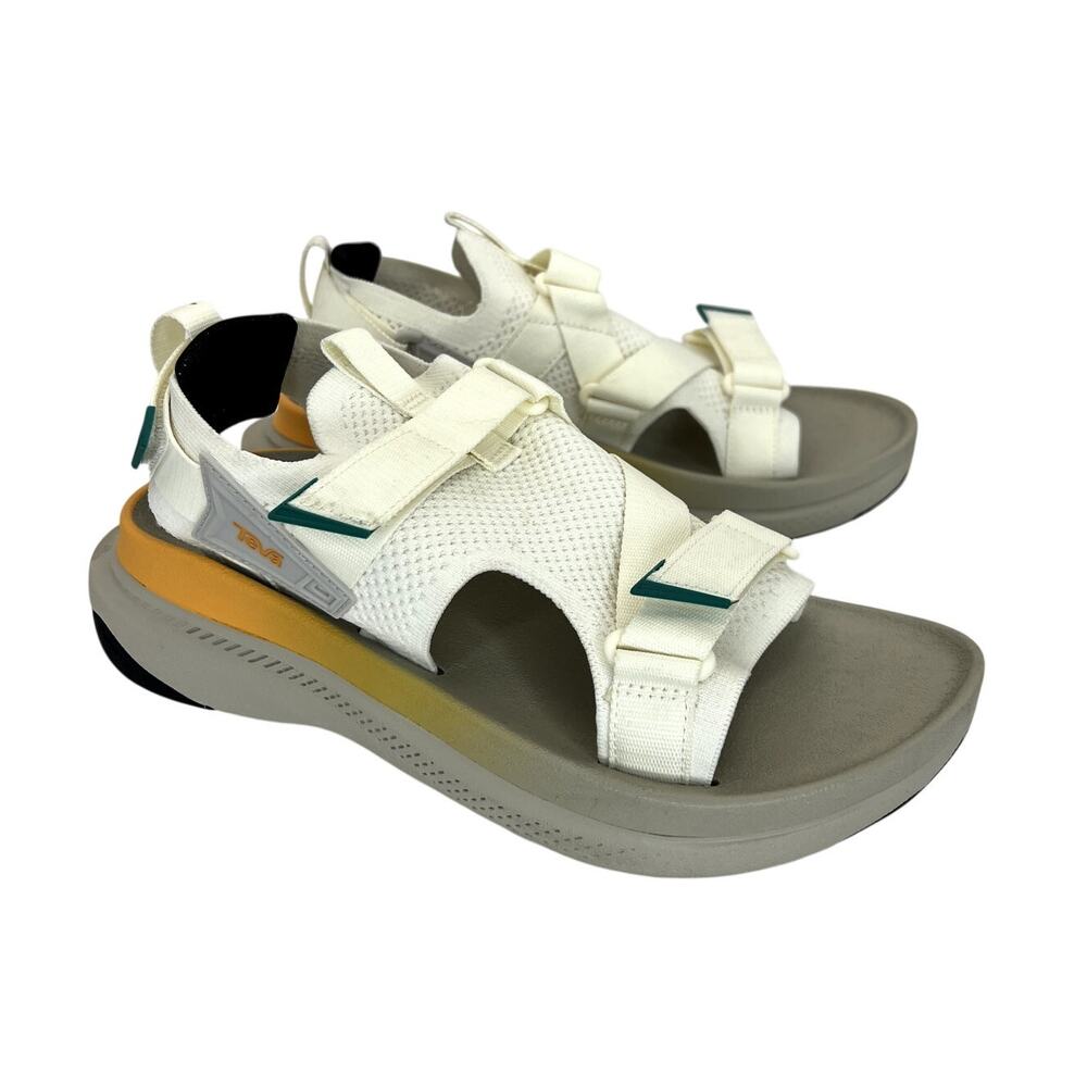 Teva Aventrail Trail Running Sandal Hiking Shoes NEW Women's 11 White Gray